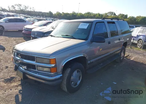 1999 Chevrolet Suburban 1500 Lt from USA, damaged, VIN 3GNFK16R9XG106508